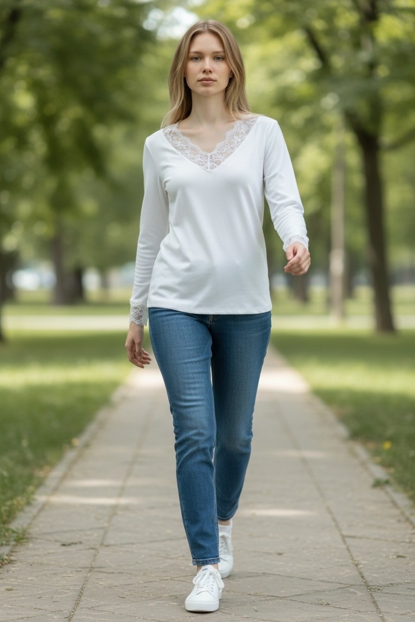 футболка с длинными рукавами и кружевной отделкой antigel черный,лонгслив с v-образным вырезом из кружева черный,лонгслив кружево,лонгслив из вискозы с кружевом noom loungewear,лонгслив laredoute воро