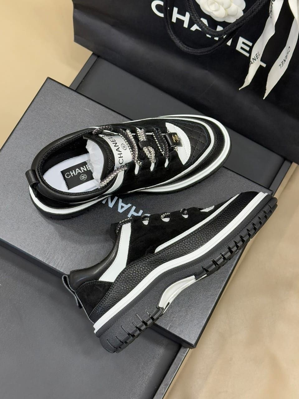 кроссовки chanel chanel кроссовки chanel,кроссовки женские chanel,кроссовки chanel,кроссовки chanel 25ss chanel цвет черный,кроссовки chanel 25ss chanel 400202676