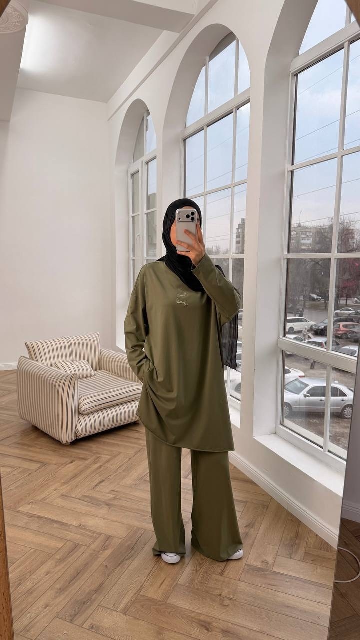 мусульманские брючные костюмы,костюм брючный двойка для мусульманок,одежда мусульманская,мусульманские костюмы,одежда для мусульманок