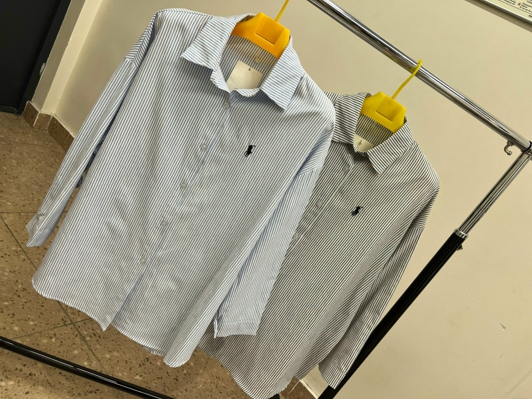 хлопковая рубашка в полоску оверсайз cosmo brand,рубашка женская,рубашка в полоску оверсайз,блузка стильная,рубашка в полоску