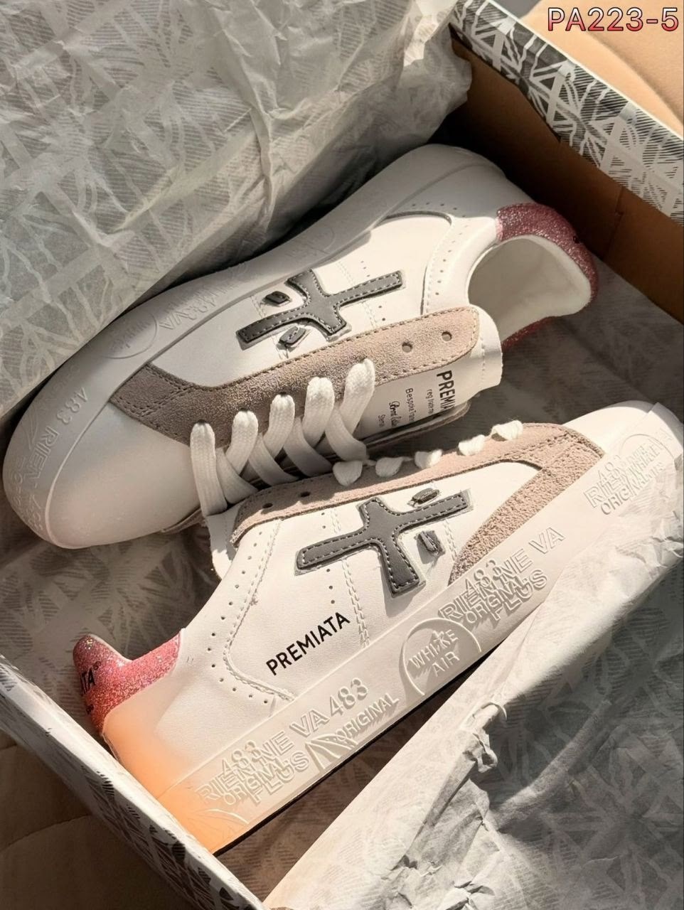 женские кроссовки premiata,кроссовки premiata,кеды premiata,,женские кроссовки premiata steven-d 5474 цвет белый размер 38 eu