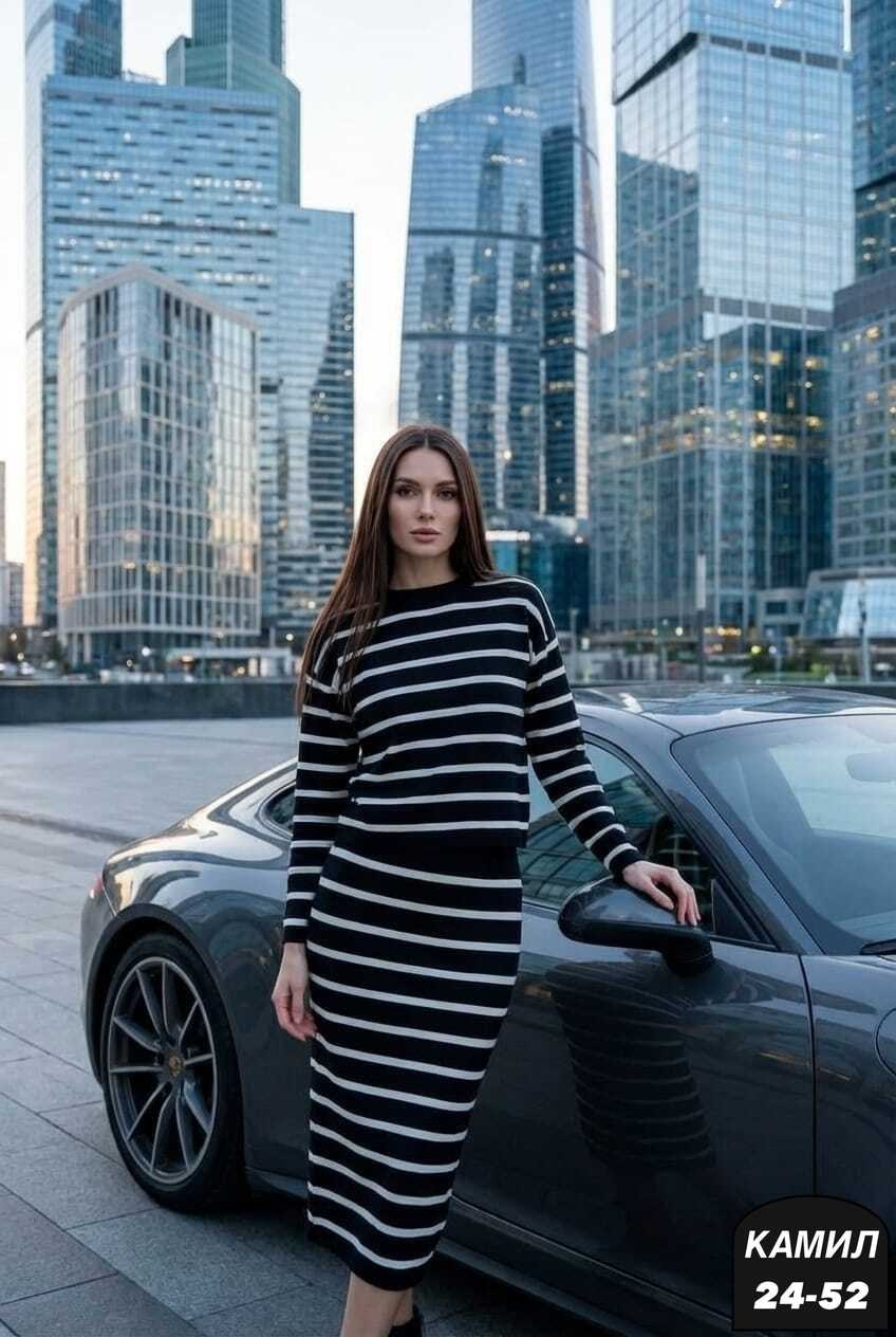 костюм с юбкой,трикотажная юбка,костюм трикотажный с юбкой,костюм с юбкой женский,трикотажный костюм с юбкой "тысяча столиц"