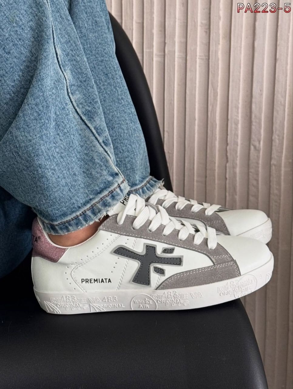 женские кроссовки premiata,кроссовки premiata,кеды premiata,,женские кроссовки premiata steven-d 5474 цвет белый размер 38 eu