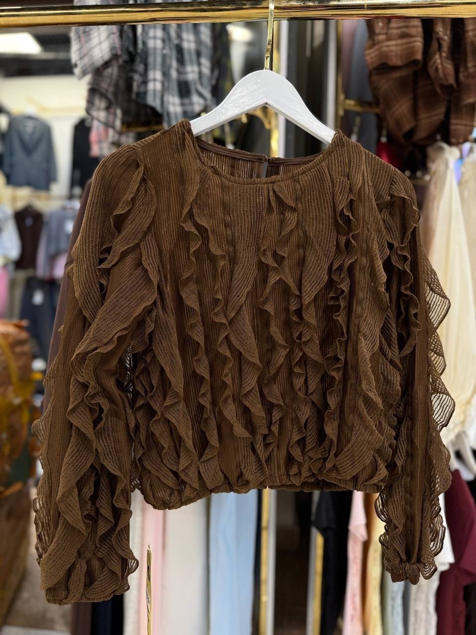 блузка с оборками,блузка с рюшами,блузка женская шифоновая,блузка ,женская блузка