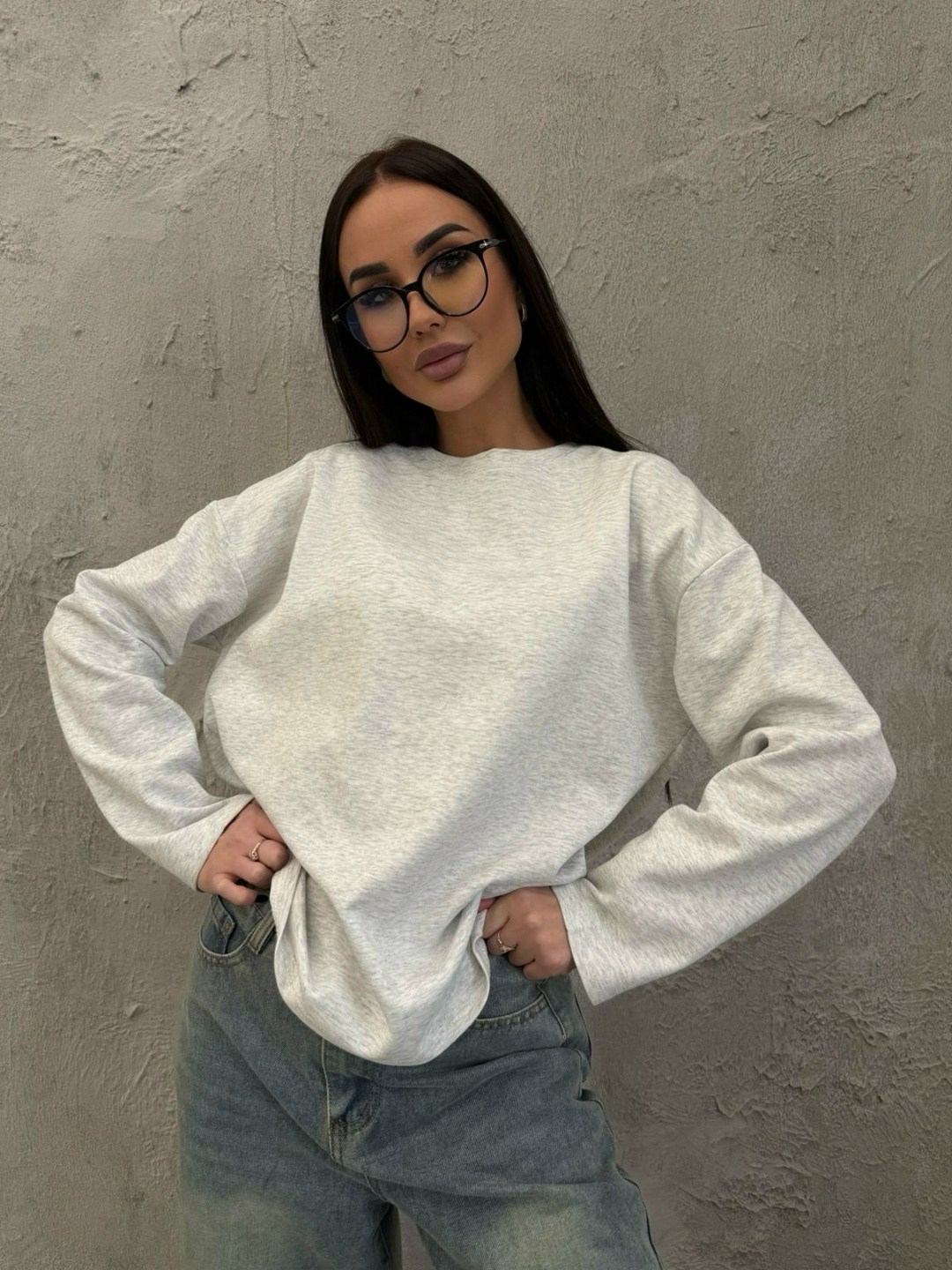 оверсайз свитшот базовый кофта худи panific,свитшот женская,оверсайз свитшот базовый кофта худи,оверсайз свитшот базовый кофта худи panific цвет слоновая кость, экрю, белый,серый свитшот