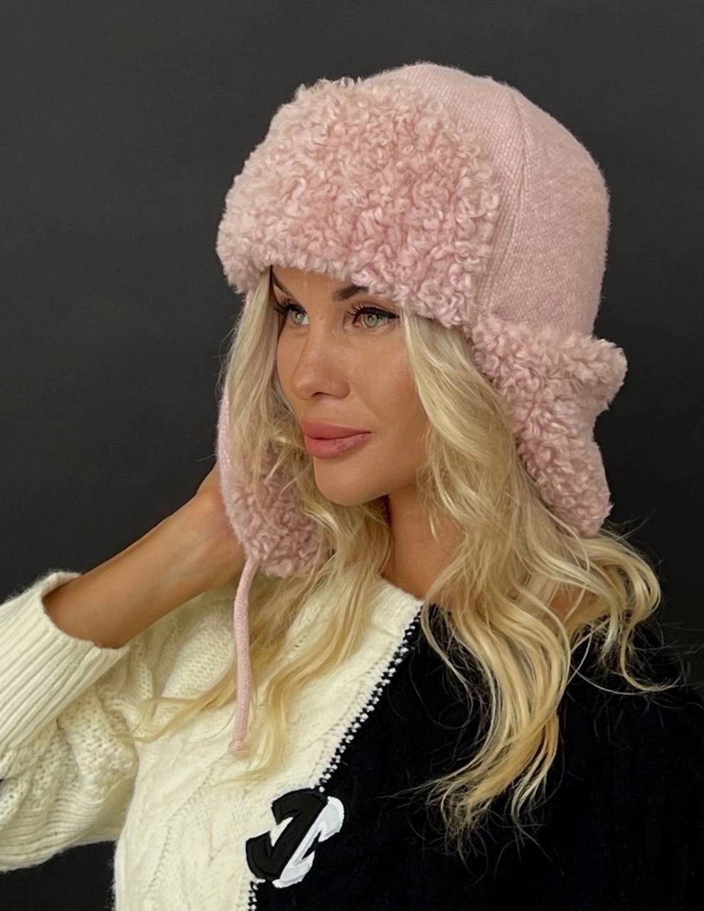 шапка ушанка женская зимняя теплая,ушанка барашек,шапка ушанка женская,шапка ушанка зимняя меховая,шапка ушанка женская зимняя