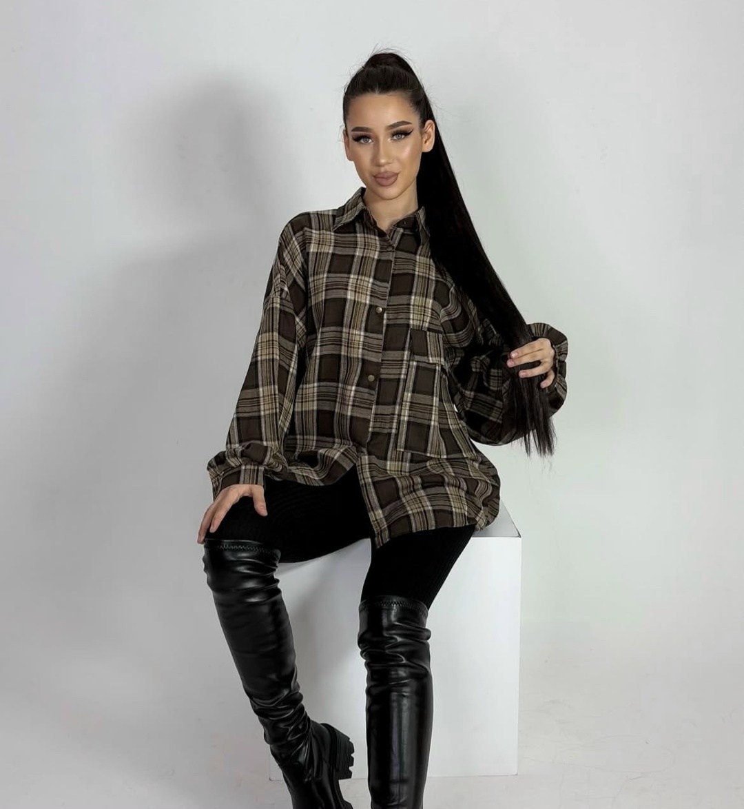 рубашка женская в клетку pinacolada64,рубашка в клетку оверсайз удлиненная 2e_brand,рубашка в клетку оверсайз варенка umalook,рубашка женская 7007 "клетка № 4",рубашка в клетку оверсайз удлиненная zza
