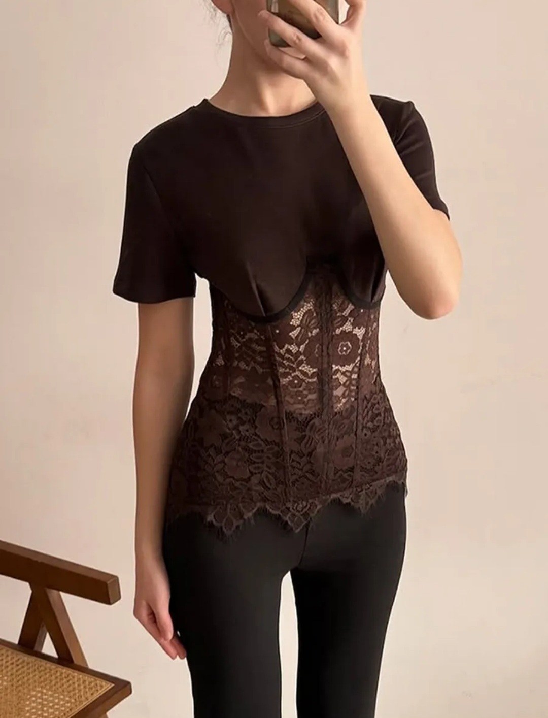 корсет кружевной,giuseppe di morabito футболка в стиле корсета черный,корсет бюстье,корсет топ,женский корсет