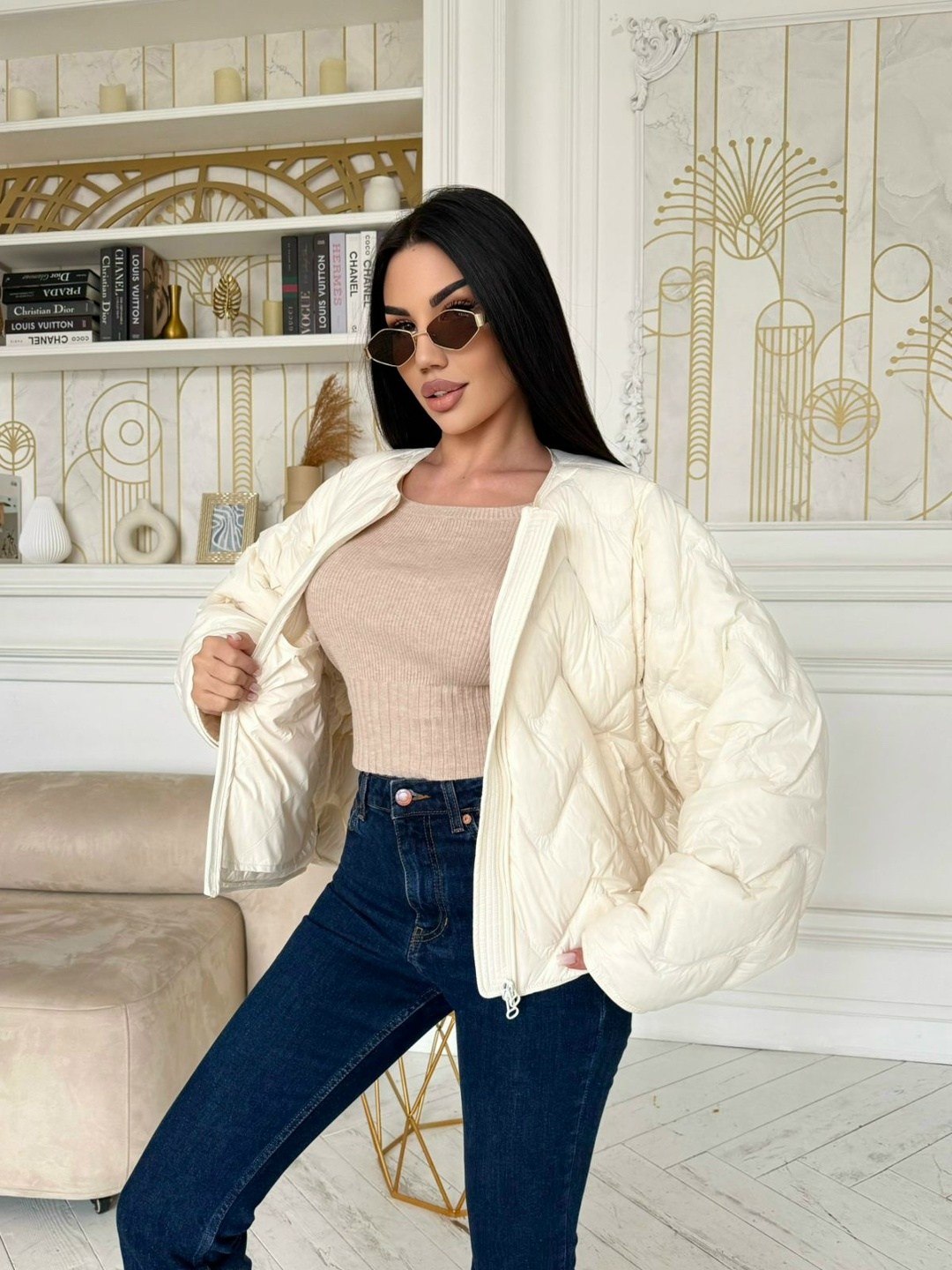 куртка стеганая,куртка женская,демисезонная куртка,куртка,легкая куртка