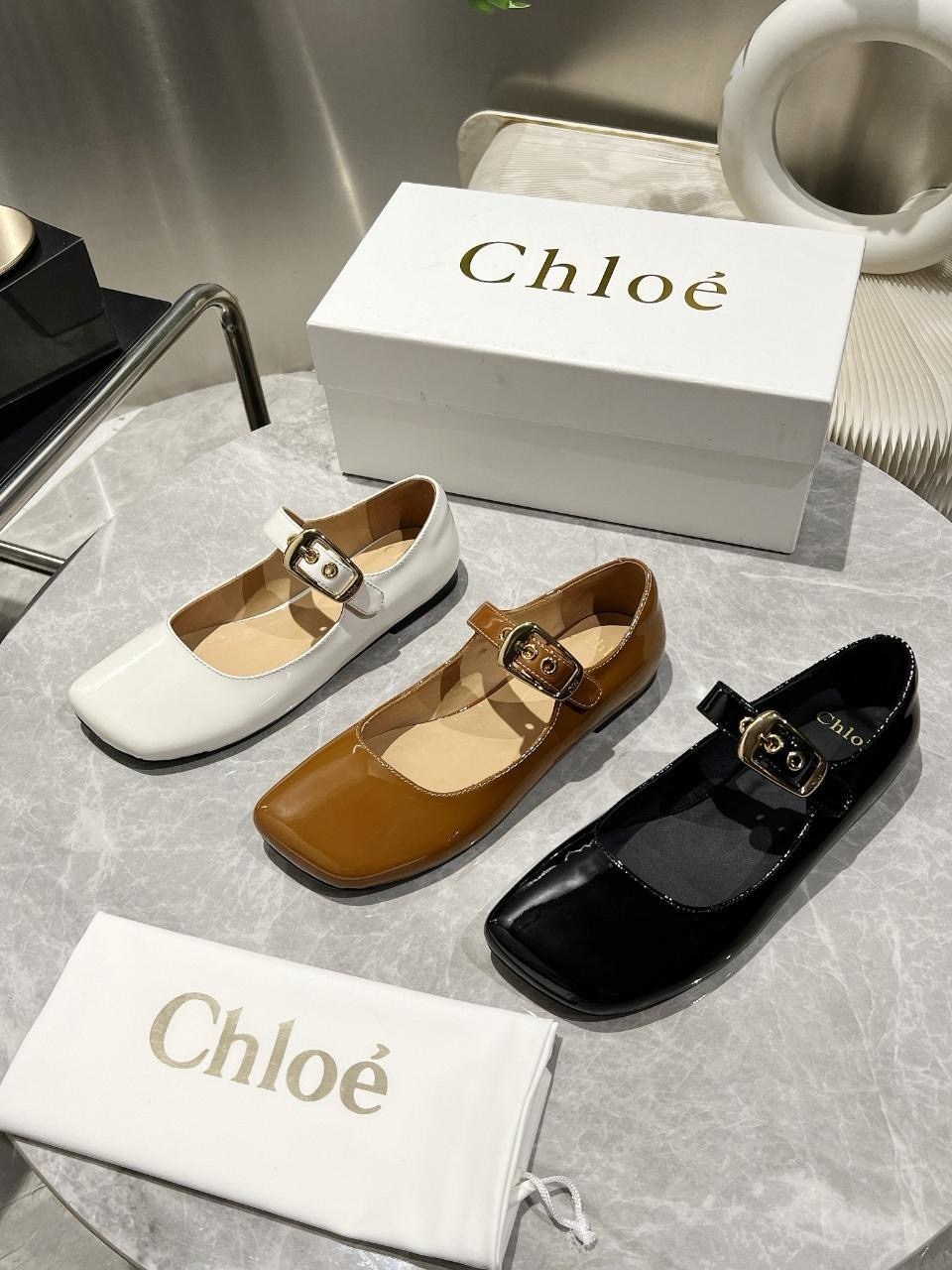 туфли chloe,,лакированные балетки,балетки кожаные chloe,туфли женские