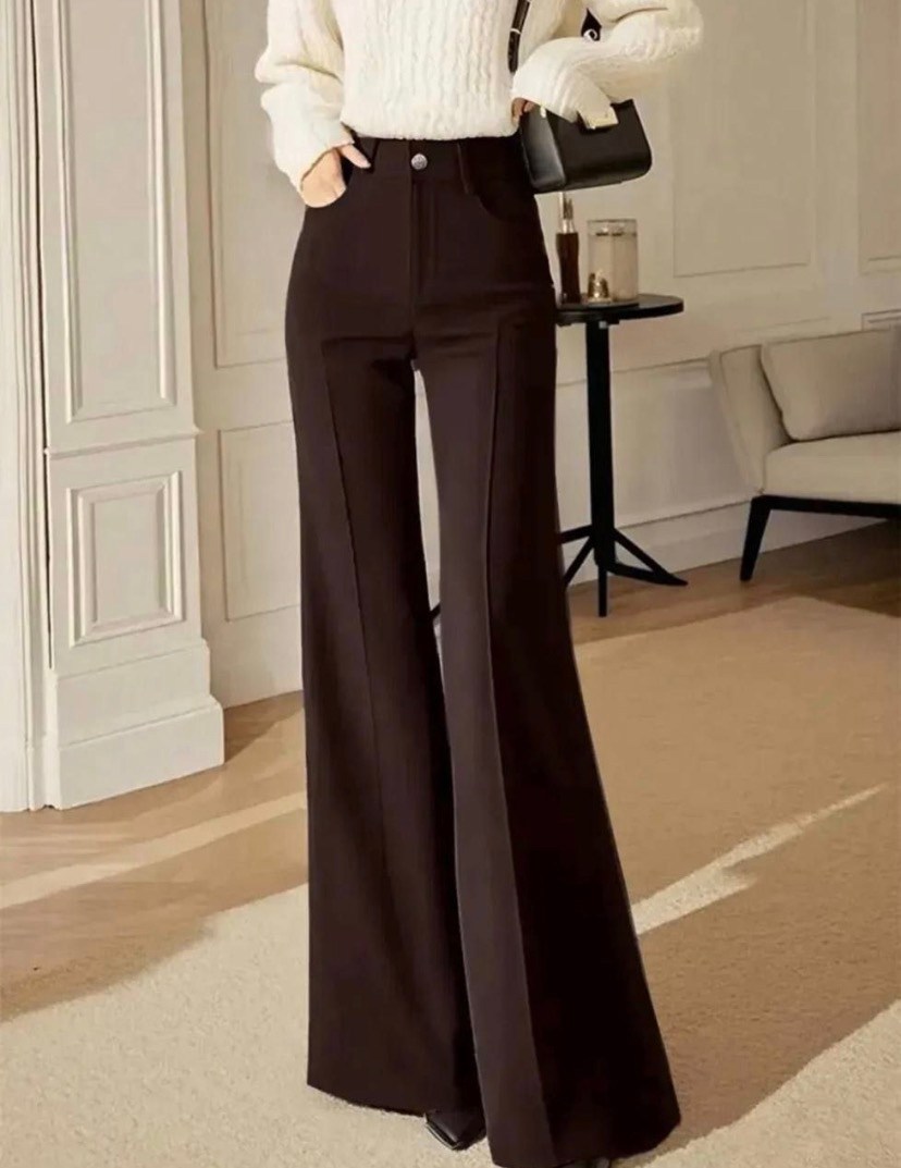 брюки клеш классические unlim 467234415,классические брюки клеш,брюки клеш,клеш штаны,брючный костюм