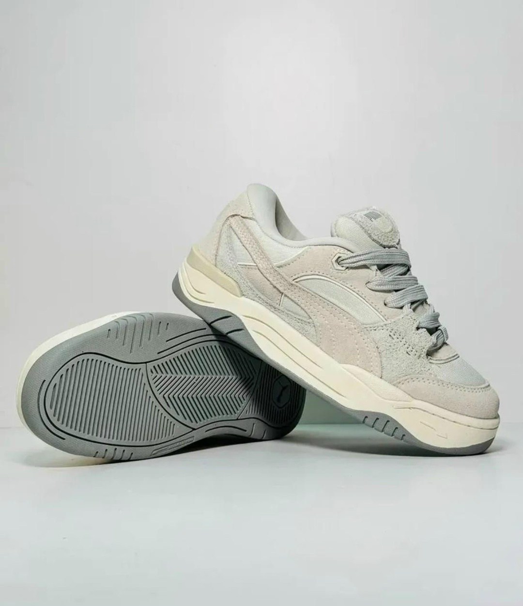 кроссовки пума 180 tones замшевые на высокой подошве,кроссовки пума 180 tones замшевые на высокой подошве серо-бежевый,кроссовки puma 180 tones lace up,кроссовки и кеды puma-180 tones спорт замша дуты