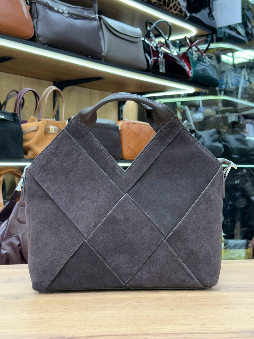 сумка,сумка женская из натуральной замши,замшевая сумка,сумка замшевая серая,сумка женская кожаная