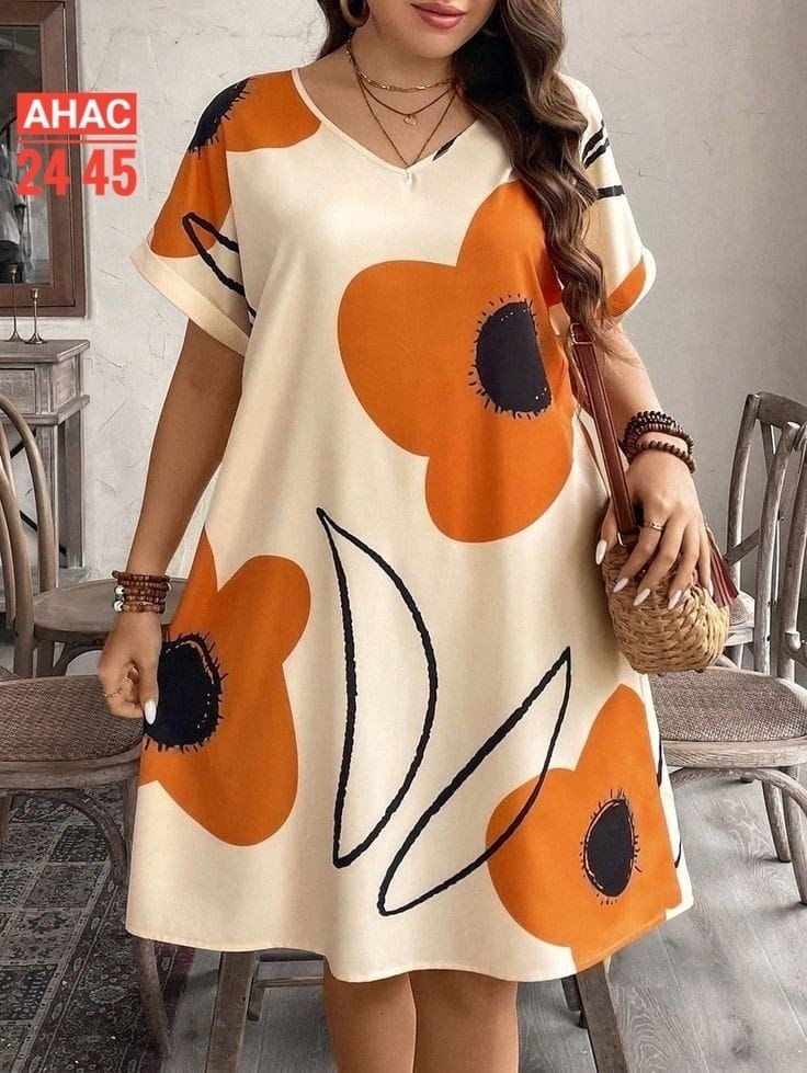 женское платье больших размеров,платье женская,туника большие размеров,платье cвободного кроя,женское летнее платье