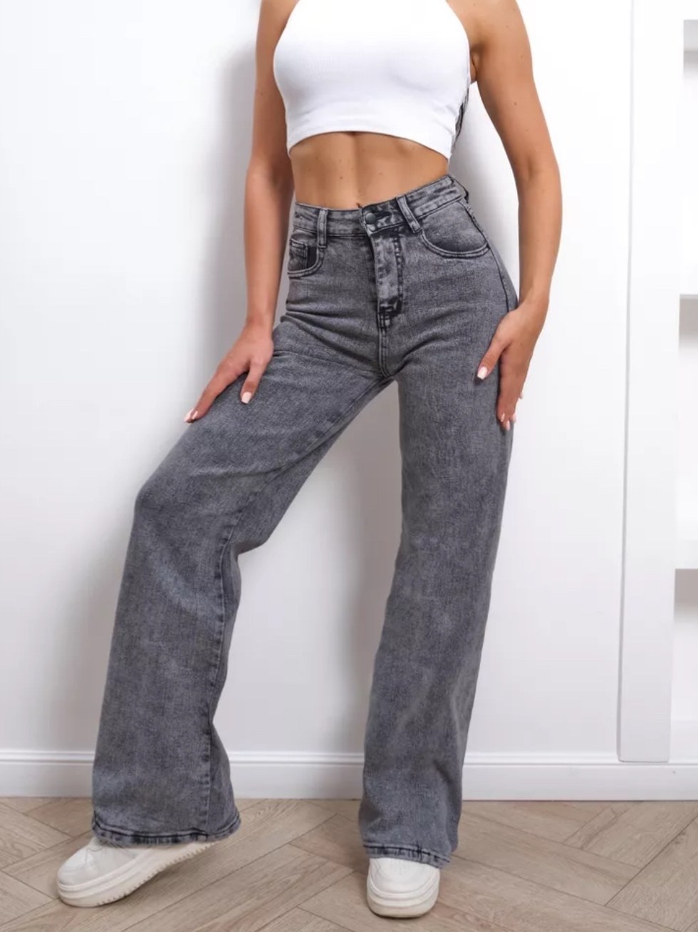 джинсы женские,джинсы широкие,джинсы,джинсы трубы женские,джинсы женские серые