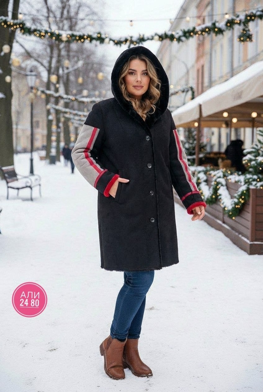 дубленка женская,дубленка зимняя,пальто комбинированное,пальто дубленка,женское пальто
