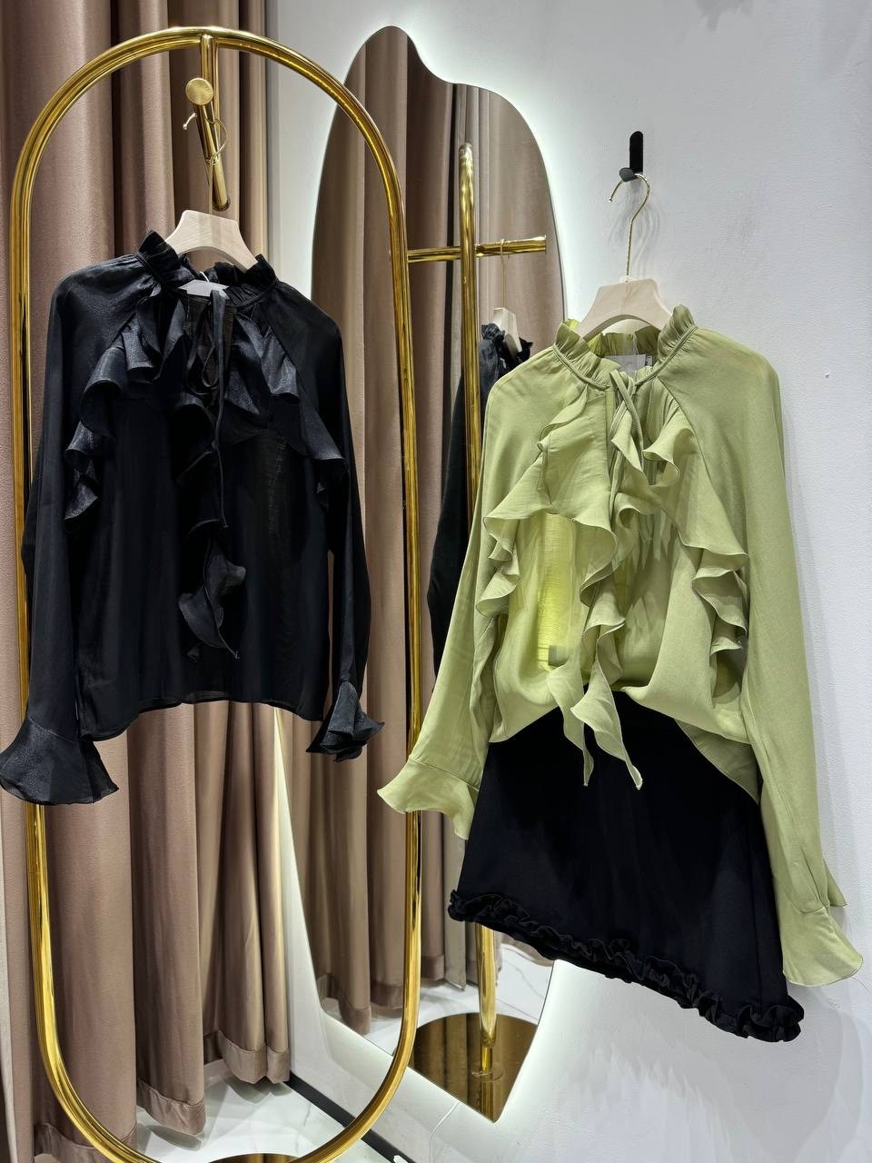 блузка с оборками,блузка с рюшами,блузка бант,женская блузка с оборками,элегантная блузка