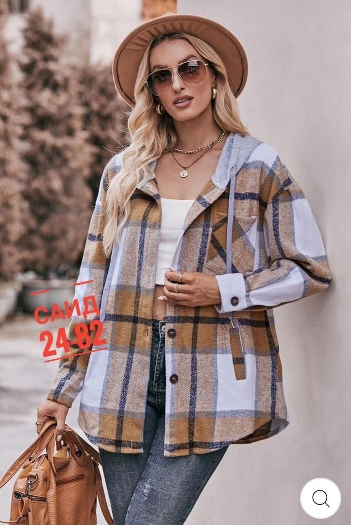 рубашка теплая,рубашка с капюшоном,рубашка женская,рубашка в клетку с капюшоном оверсайз,рубашка свободная