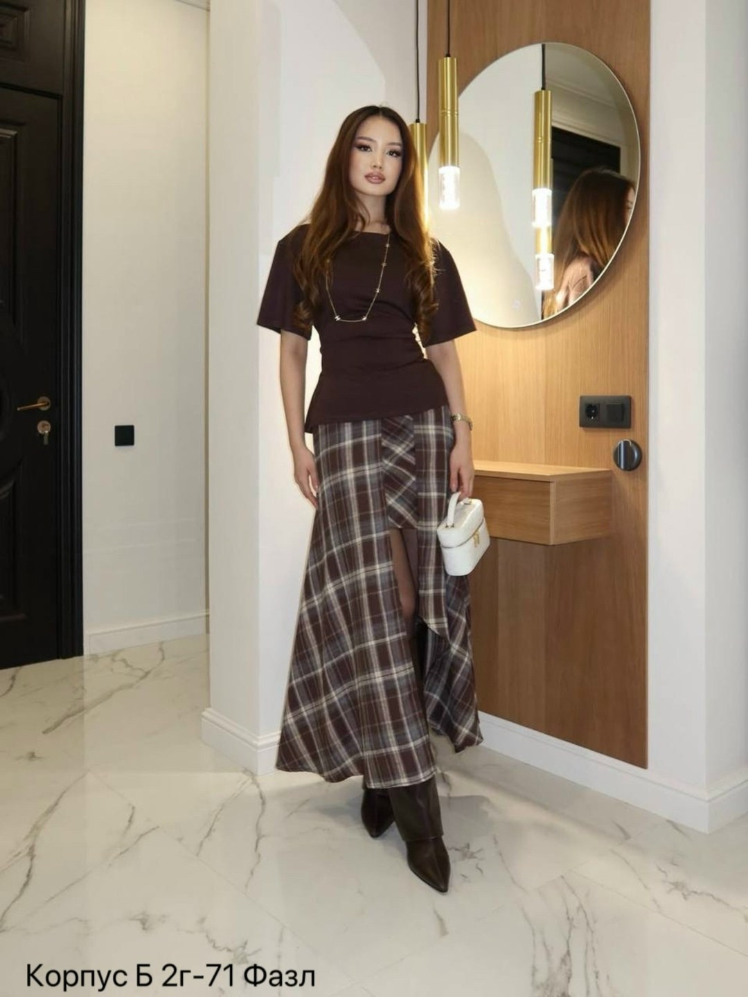 юбка мода,юбка в клетку,элегантные наряды,модные наряды,шифоновое платье