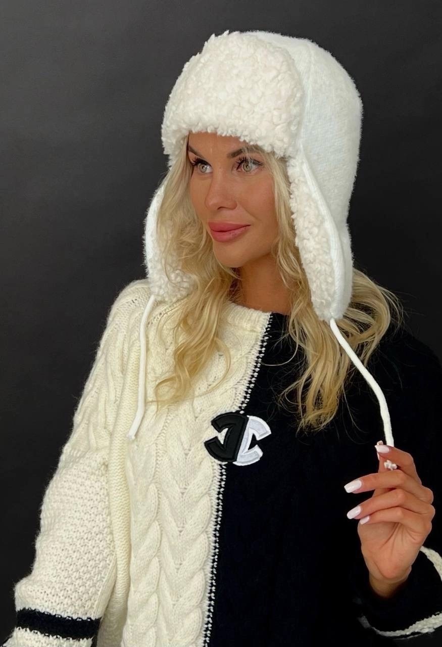 шапка ушанка женская зимняя теплая,ушанка барашек,шапка ушанка женская,шапка ушанка зимняя меховая,шапка ушанка женская зимняя