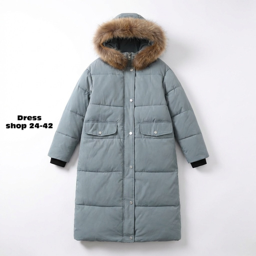 женская зимняя куртка,женский пуховик,женская зимняя куртка длинная,зимний женский пуховик,пуховик средней длины