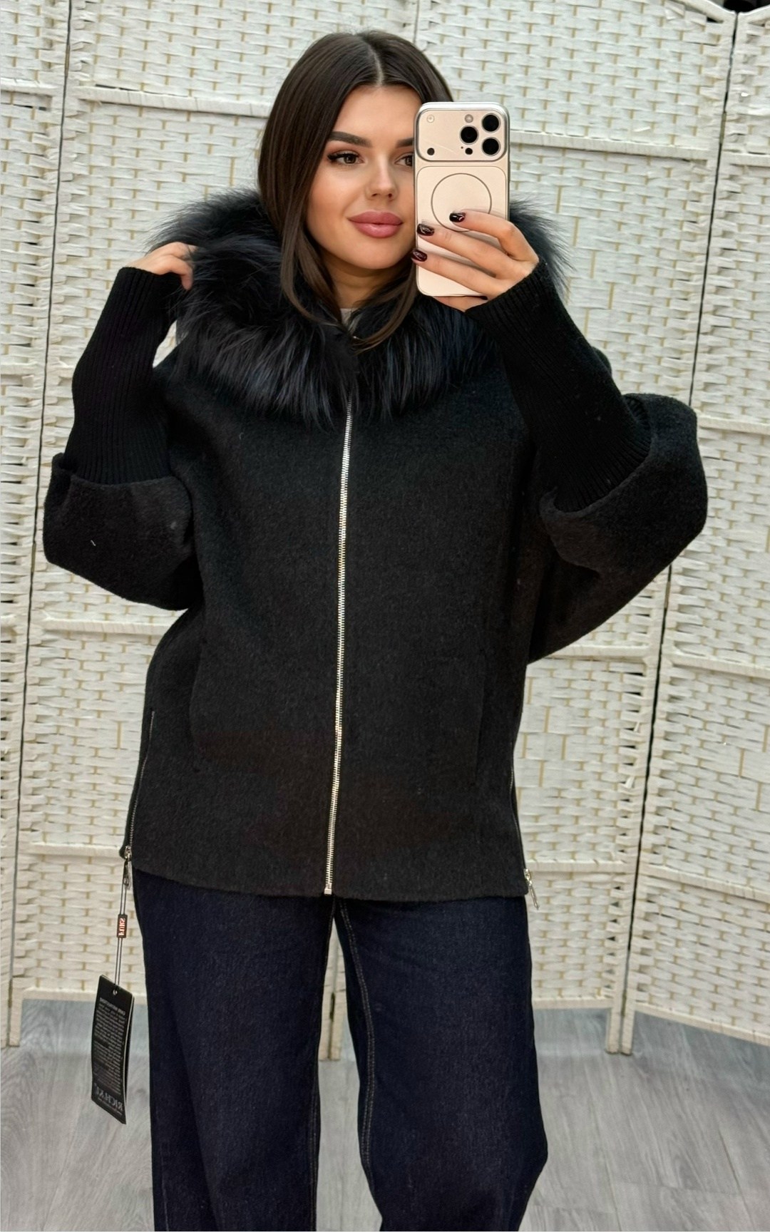 куртка меховая,кардиган альпака,пончо с мехом,пальто альпака,пальто женское альпака