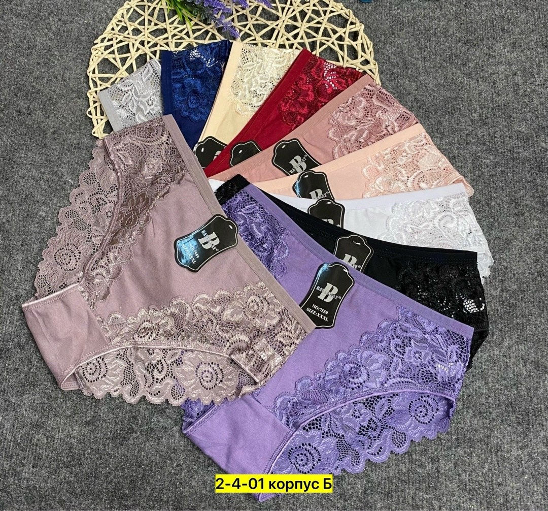 трусы женские 5 шт,трусы женские набор хлопок слипы с кружевами 5 шт planet of underwear,женское нижнее белье,женские трусы,трусы женские хлопок
