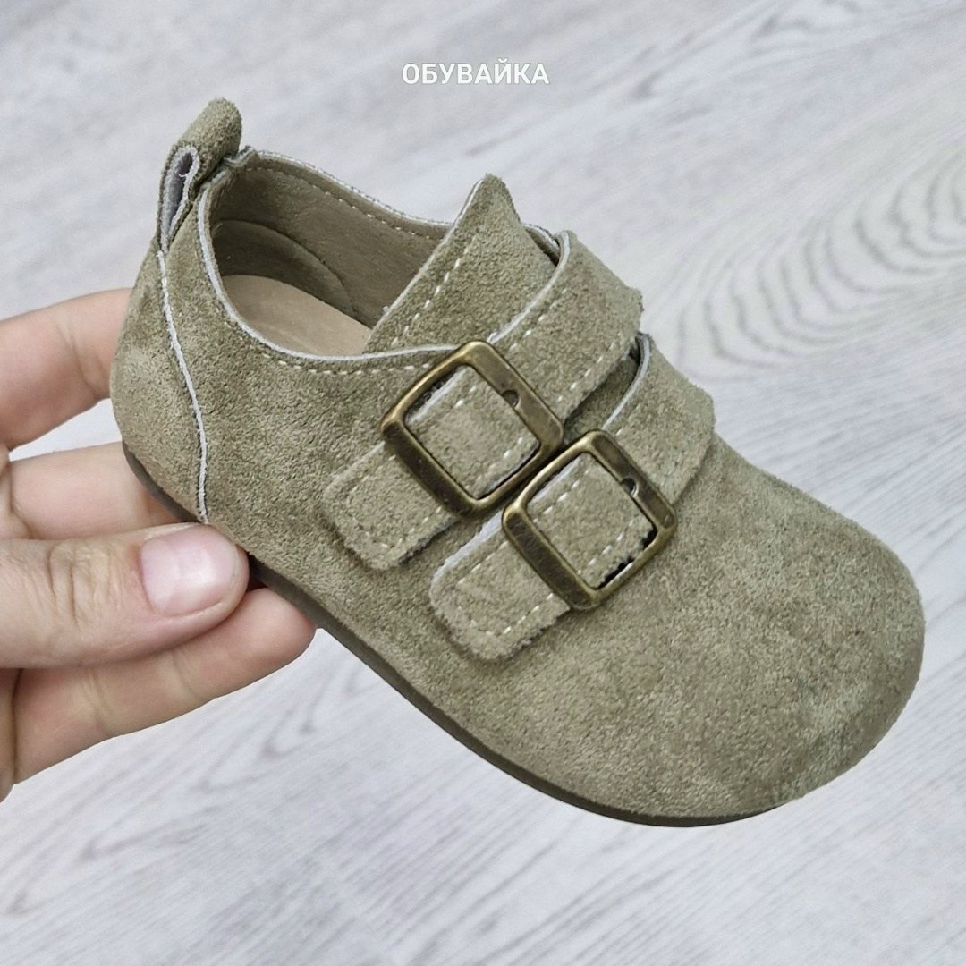 ,туфли детские happy baby 86576 green, детская, для малышей, на плоской подошве