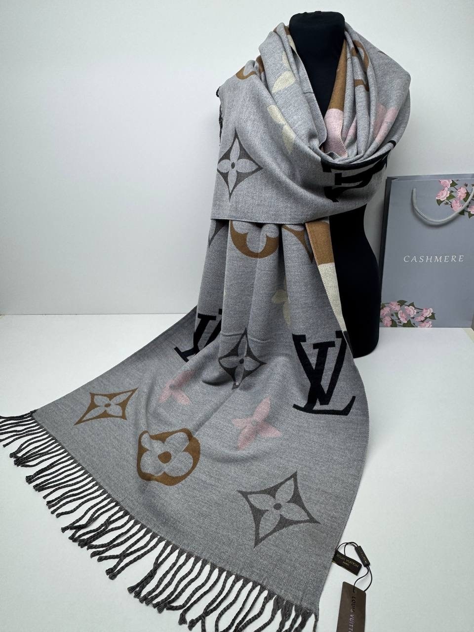 шарф женские,палантин женский,палантин/шарф louis vuitton тёплый,женские кашемировые шарфы,палантины кашемировый шарф