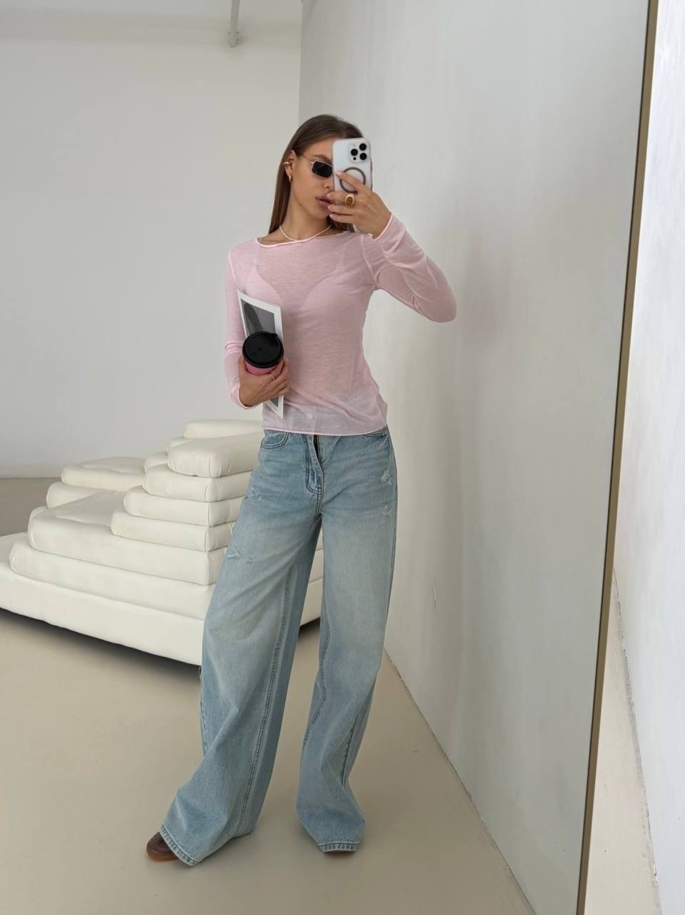 женская кофта,женские джинсы,джинсы брюки,широкие джинсы,джинсы светлые