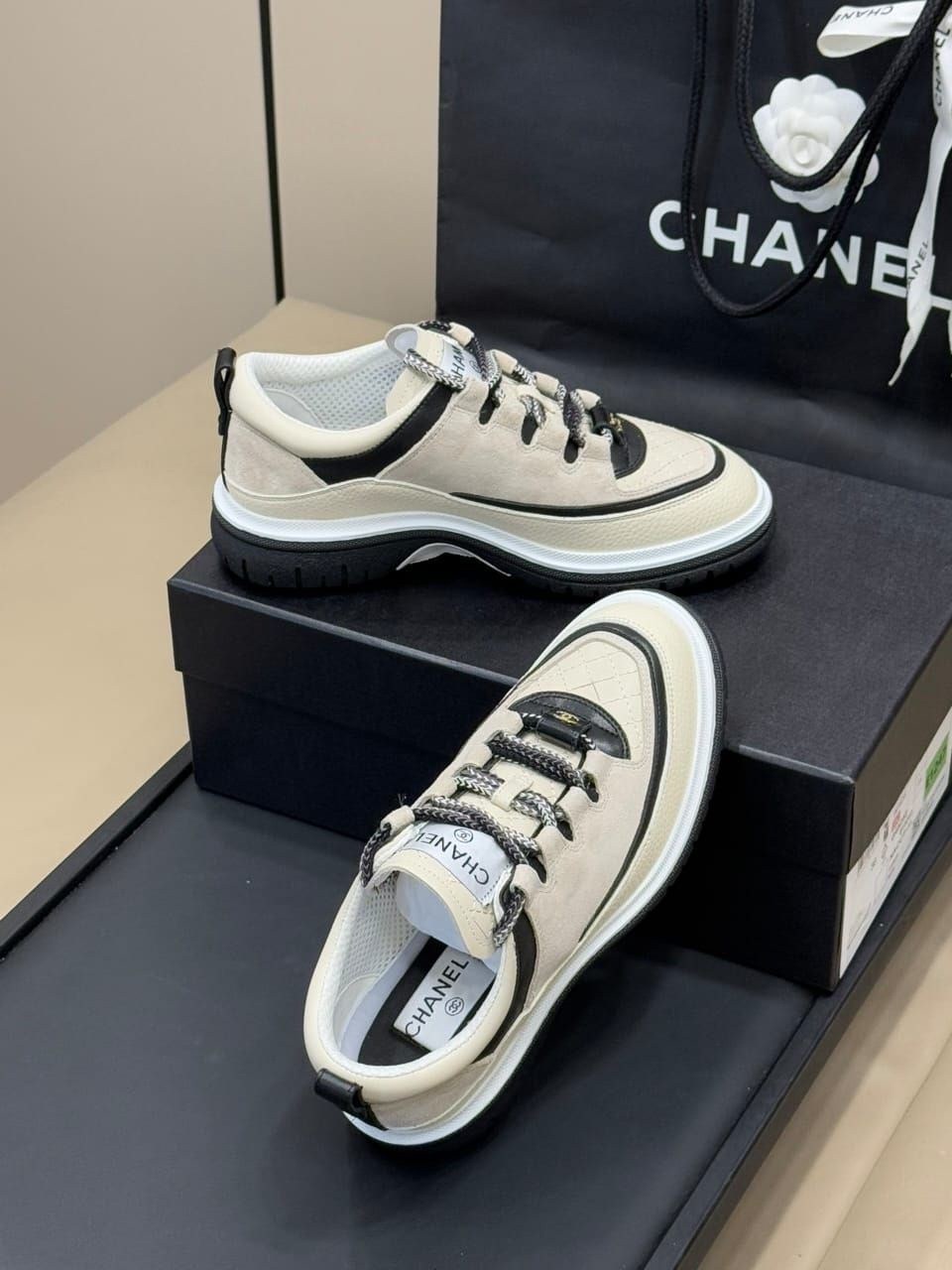 кроссовки chanel chanel кроссовки chanel,кроссовки женские chanel,кроссовки chanel,кроссовки chanel 25ss chanel цвет черный,кроссовки chanel 25ss chanel 400202676