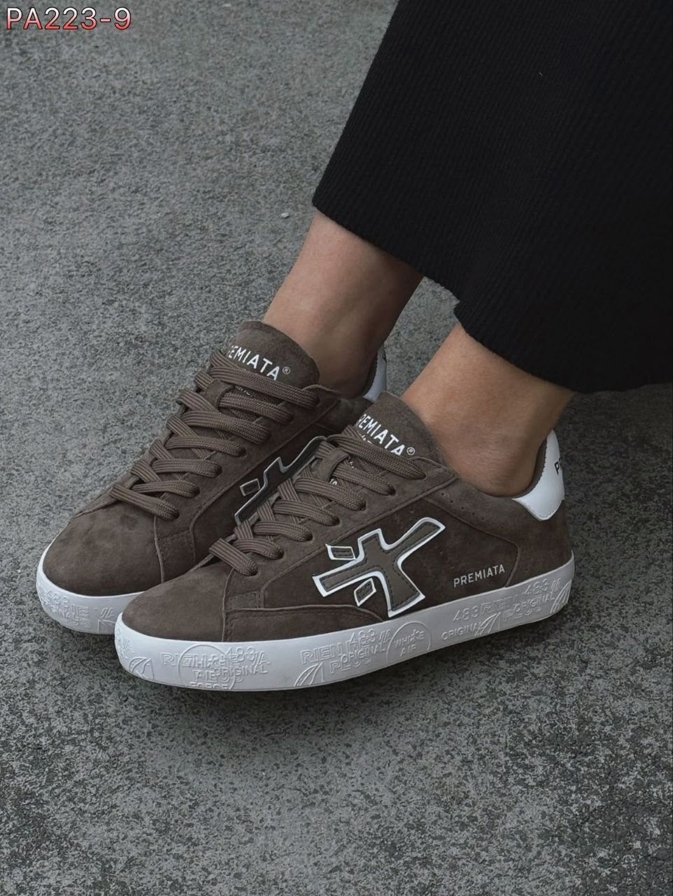 кроссовки premiata,,кроссовки мужские premiata,кеды premiata,мужские кроссовки premiata steven 6973 цвет коричневый размер 41 eu