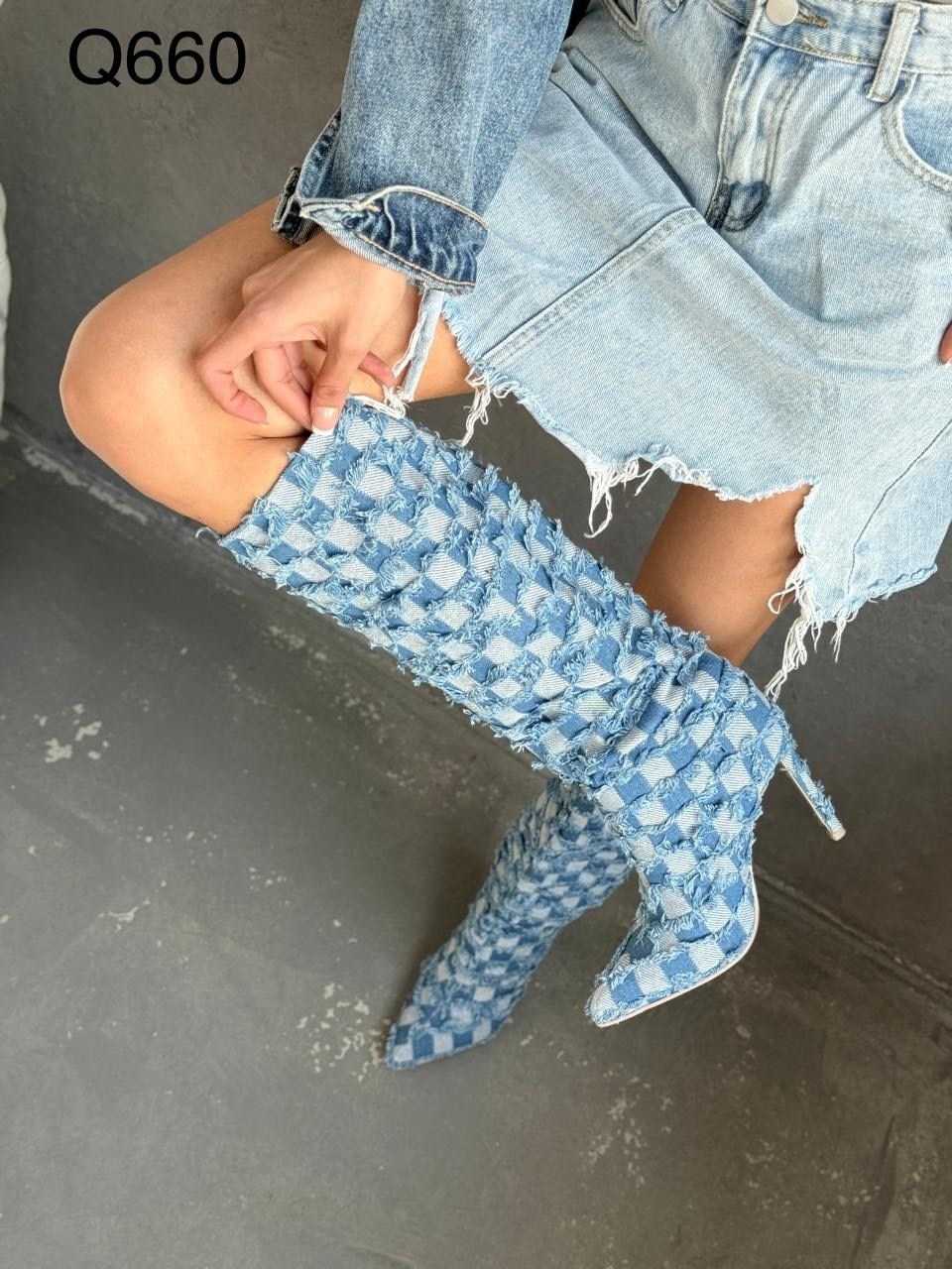 джинсовые сапоги,сапоги до колен,высокие сапоги,женские сапоги,модные сапоги