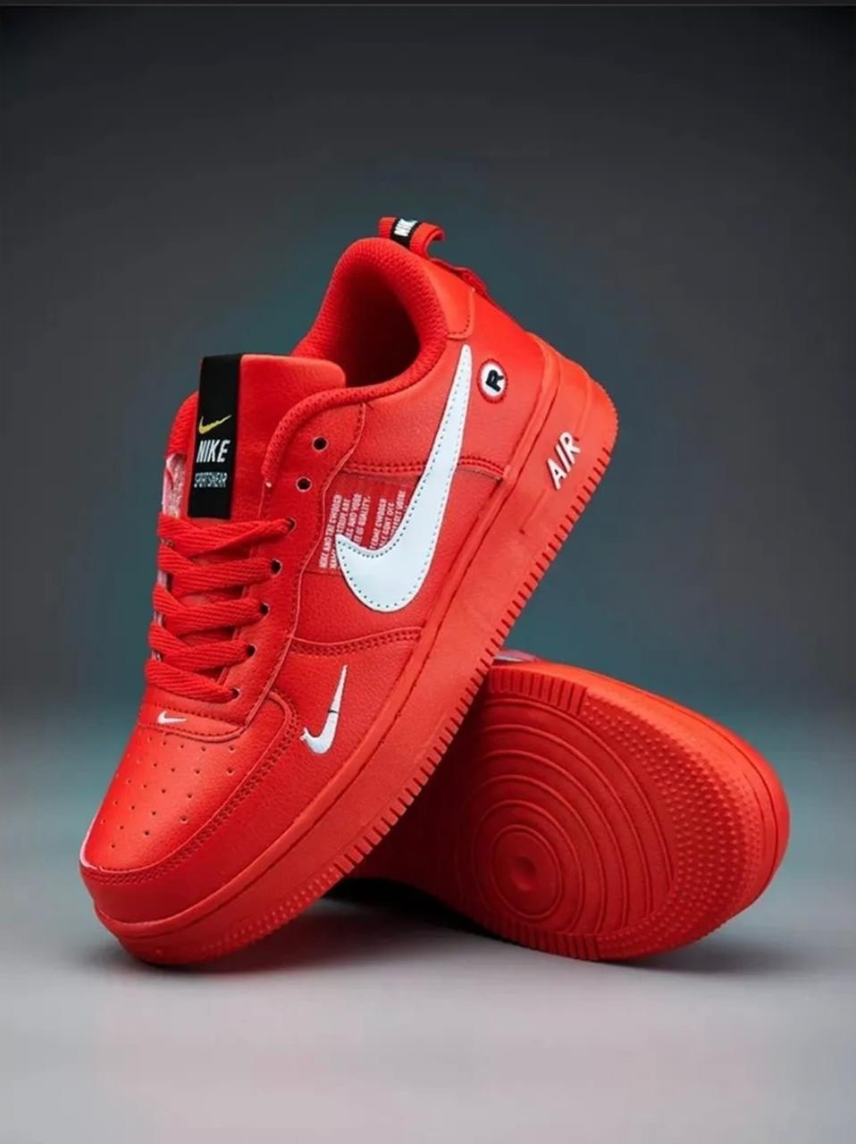 кроссовки найк женские красные air,кросcовки nike air force 1,кроссовки,красные кроссовки найк,женские кроссовки