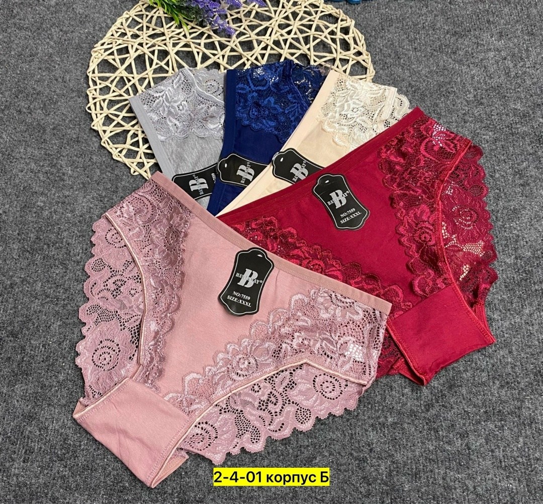 трусы женские 5 шт,трусы женские набор хлопок слипы с кружевами 5 шт planet of underwear,женское нижнее белье,женские трусы,трусы женские хлопок
