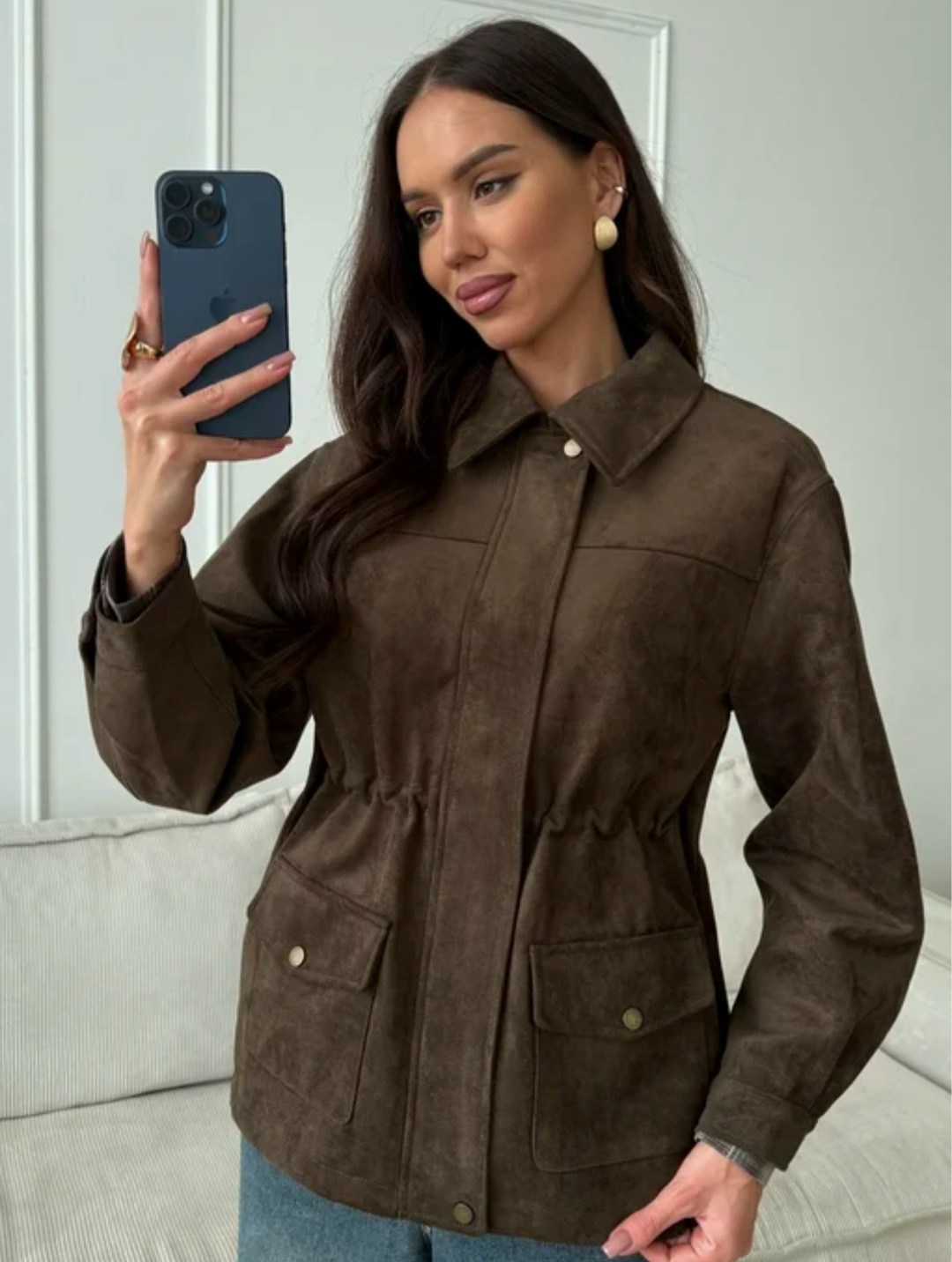 замшевая куртка,куртка замшевая женская,куртка рабочего тренд замшевая tinaria 313880037,женская куртка,куртка из замши