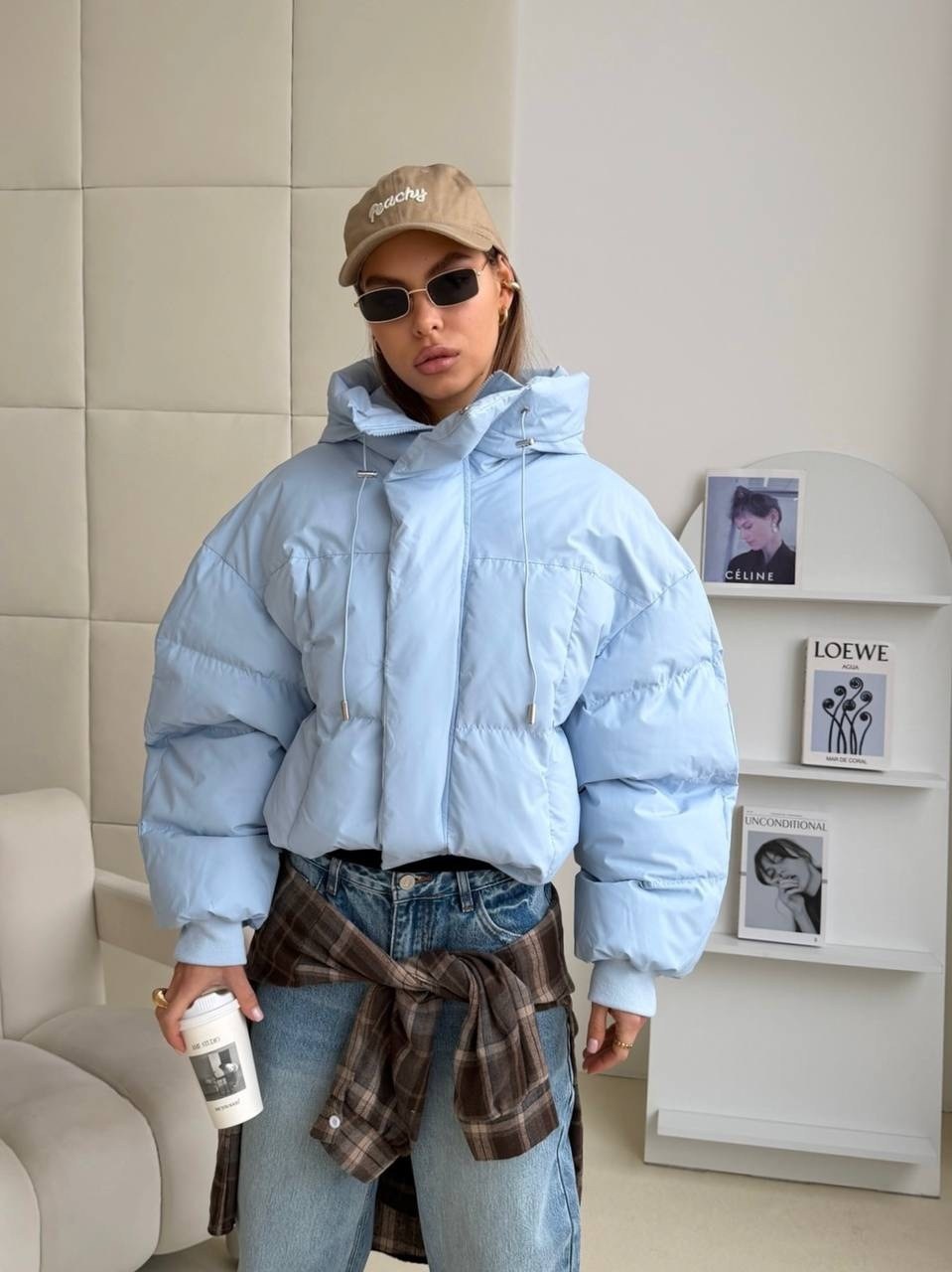 голубая курточка кроп коротка пуховик,куртка женская,женская зимняя куртка,куртка зимняя,куртка