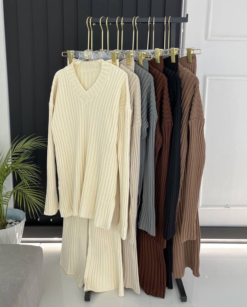 трикотажные костюмы,вязаные костюмы,костюмчик,трикотажный костюм двойка,костюм лапша женский