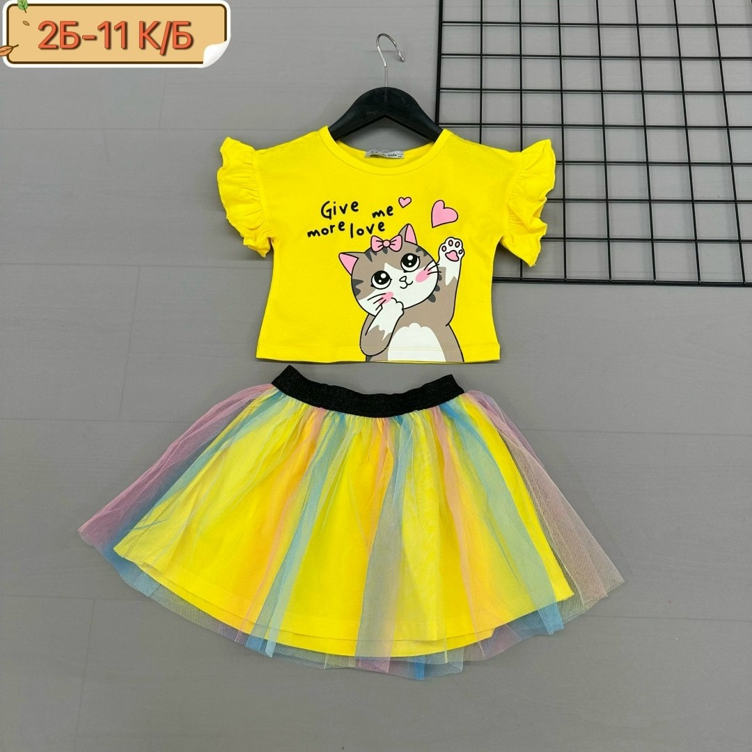 костюм комплекты,комплект футболка и юбка,костюм для девочек,костюм для девочки bonito,летний костюм для девочек