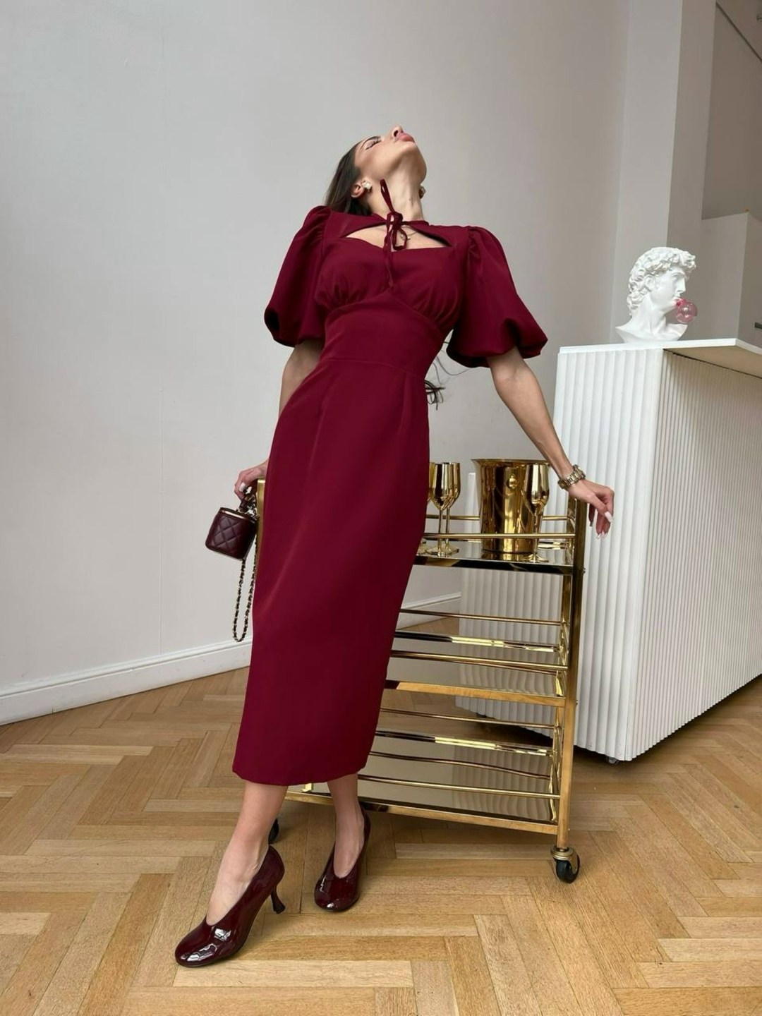 элегантное платье,платье,платье миди,женское платье,платье черное