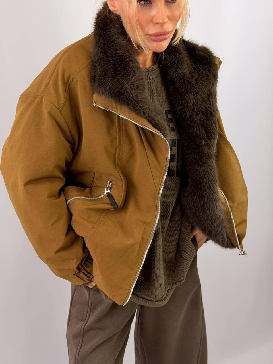 куртка,дубленка женская,,стильная дубленка