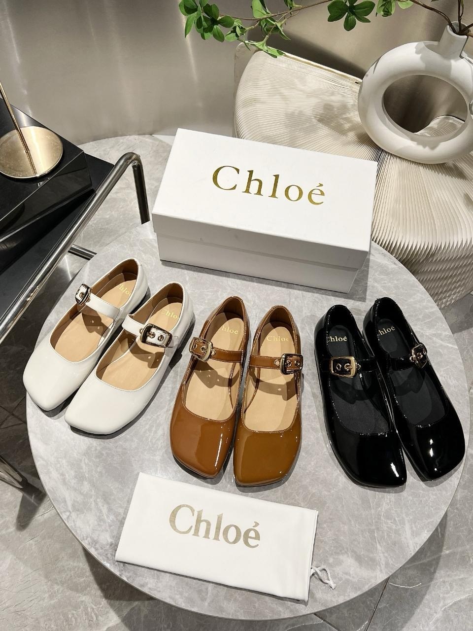 туфли chloe,,лакированные балетки,балетки кожаные chloe,туфли женские