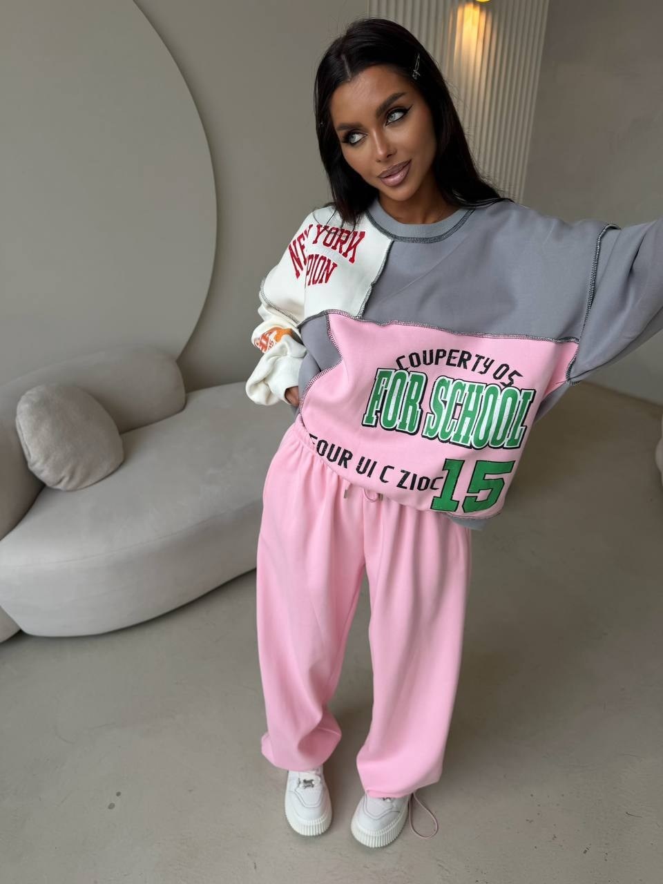 спортивный костюм женский,женские костюмы оверсайз,спортивный костюм,спорт костюм,костюм двойка женский