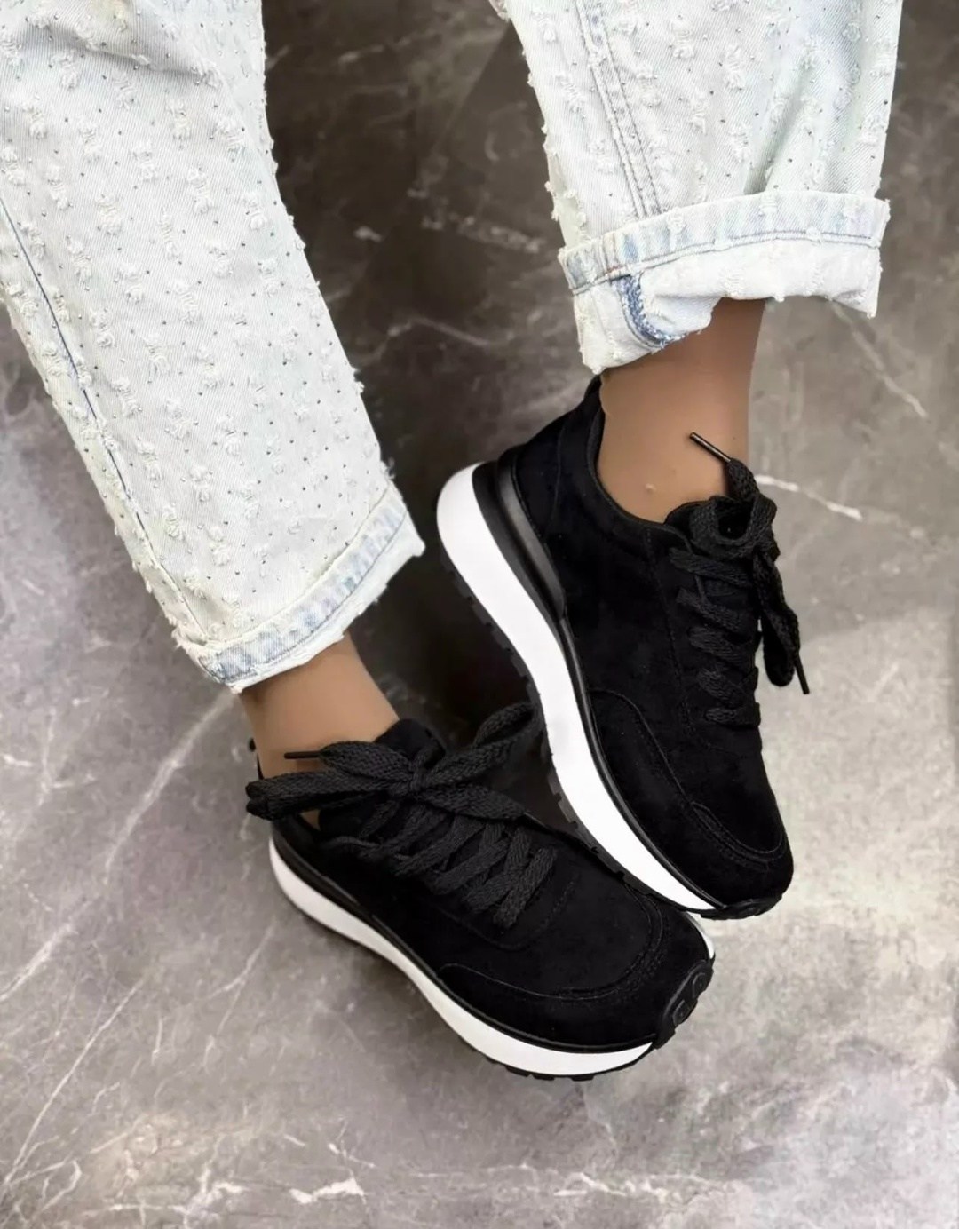 кроссовки женскиe,замшевые кроссовки,кроссовки черные,черные кроссовки женские,