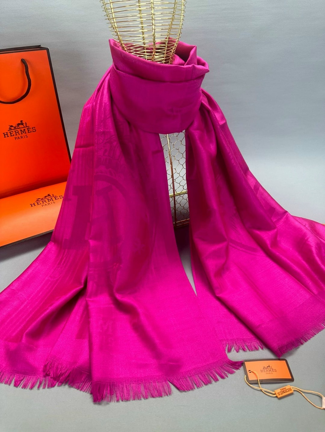 палантин стильный,палантин hermes,теплый палантин,палантин женские,кашемировый палантин