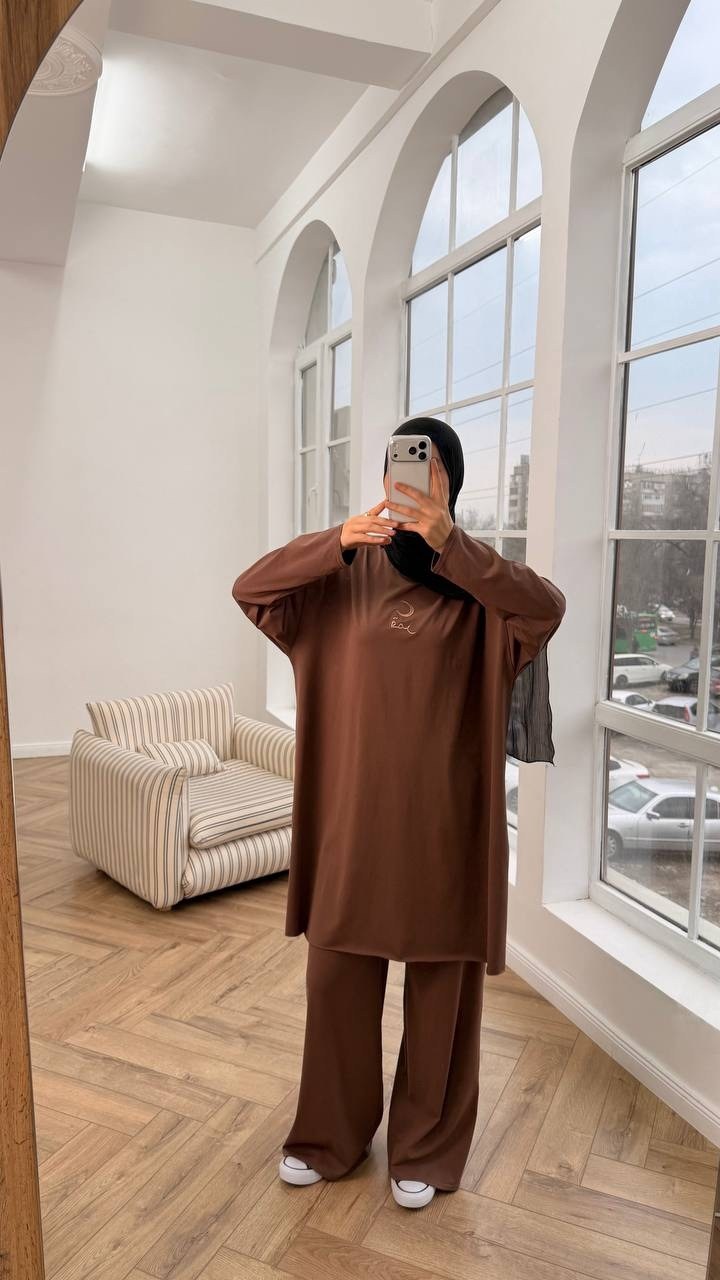 мусульманские брючные костюмы,костюм брючный двойка для мусульманок,одежда мусульманская,мусульманские костюмы,одежда для мусульманок