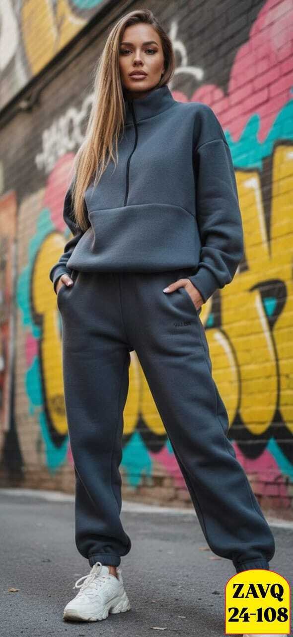 спортивный костюм,костюм спортивный e geland графит,женские костюмы на флисе,костюм на флисе,повседневный спортивный костюм