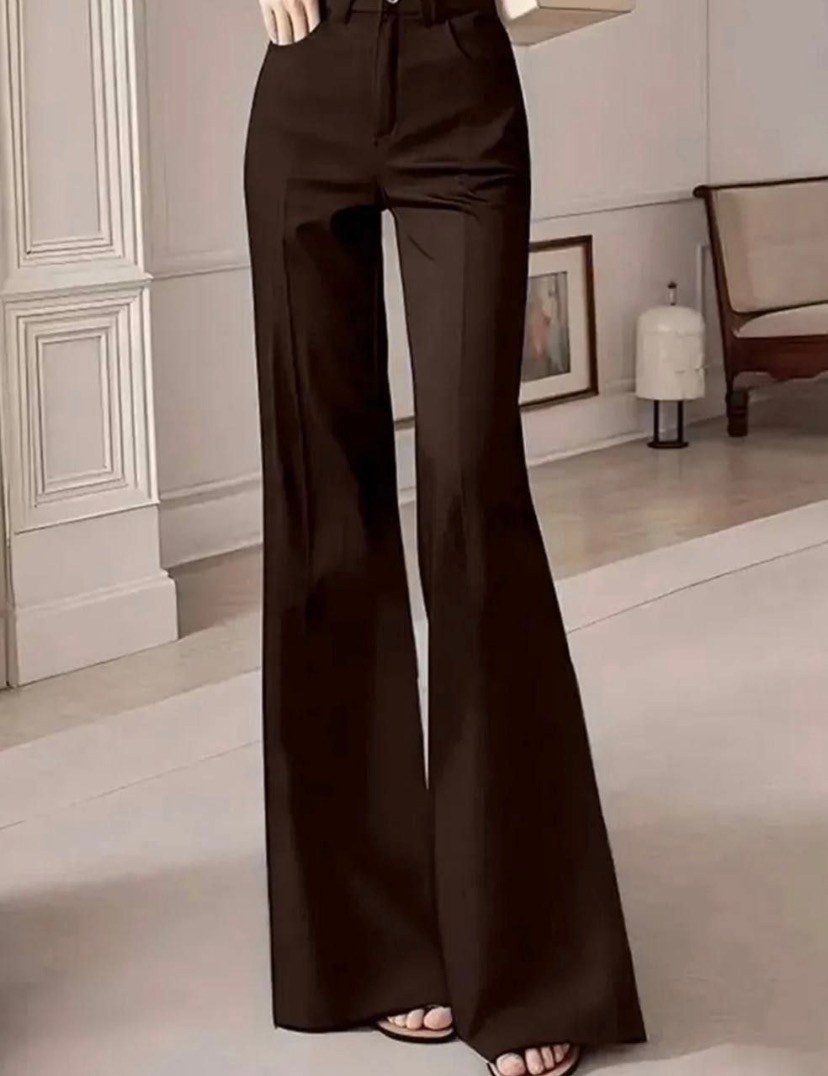 брюки клеш классические unlim 467234415,классические брюки клеш,брюки клеш,клеш штаны,брючный костюм