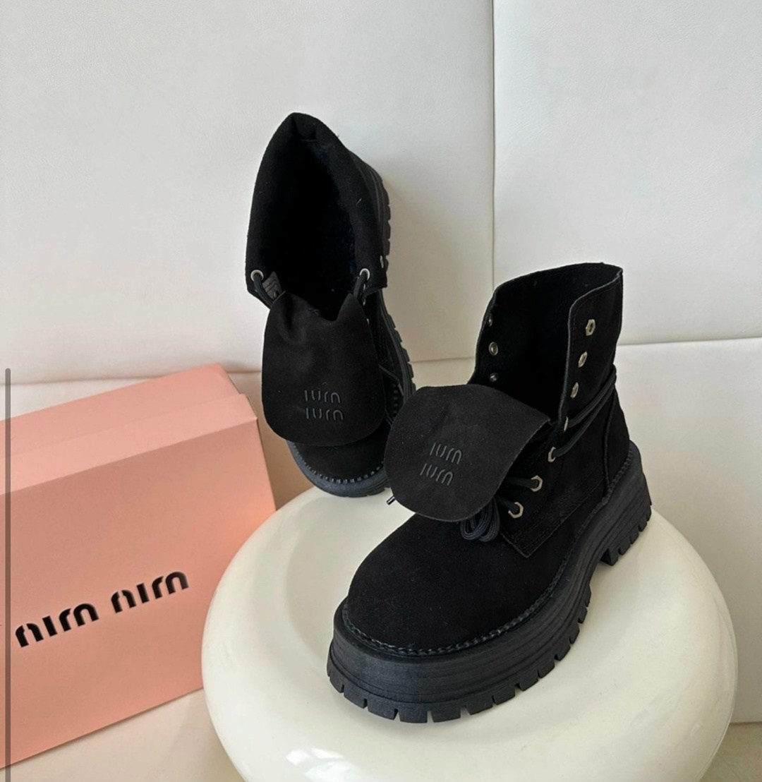 ботинки miu miu,ботинки зимние брендовые миу миу kanfort shoes 275422030,,ботинки женские,ботинки замшевые женские