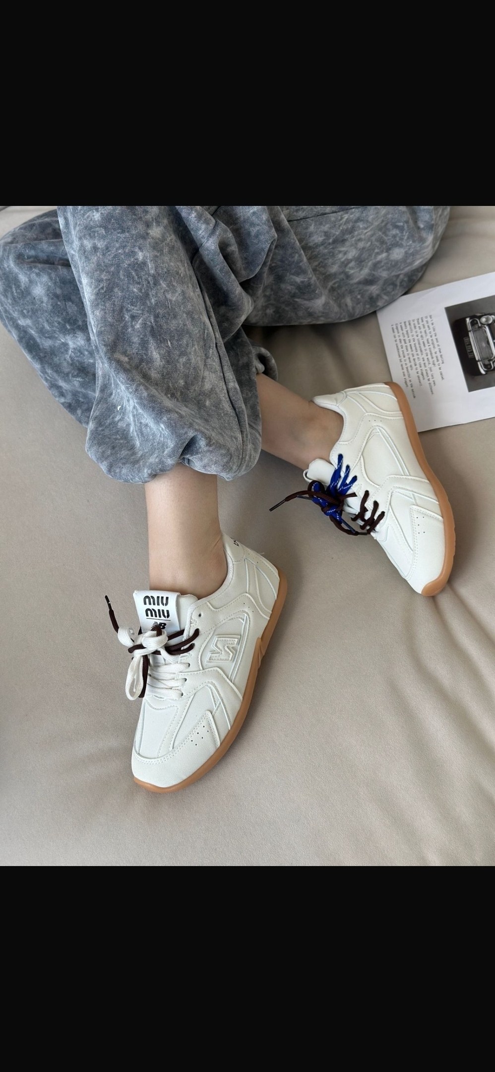 ,женские кроссовки,женские кроссовки miu miu,спортивная ,трендовые кроссовки